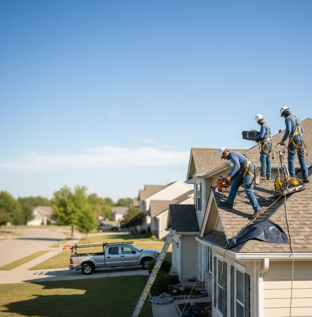 Storm Damage Repair in Blossom, TX